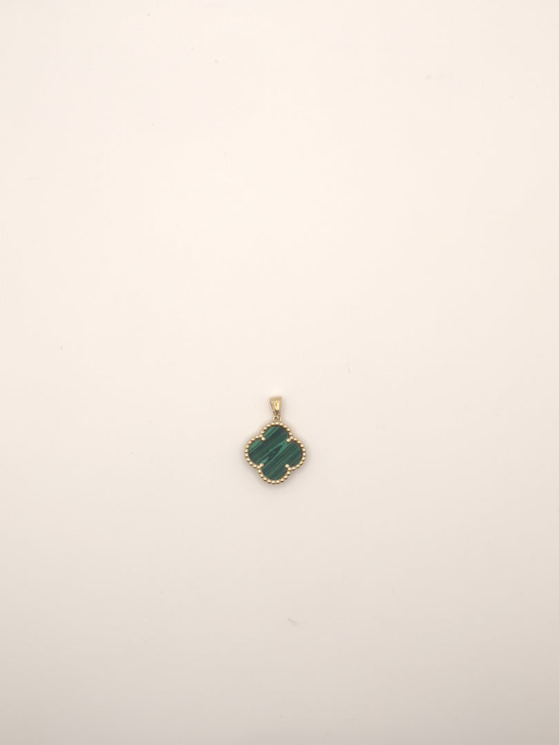 Green 4 Leaf Clover Charm